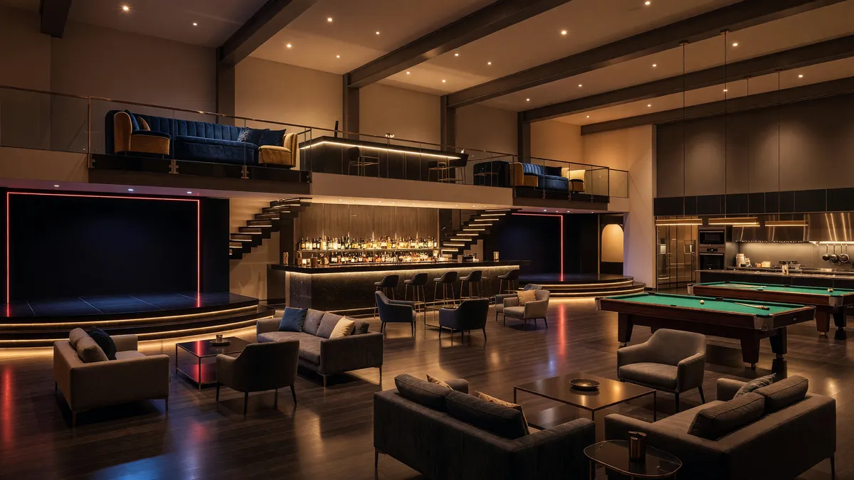 Renovated Club with Two Stages near Churchill Downs