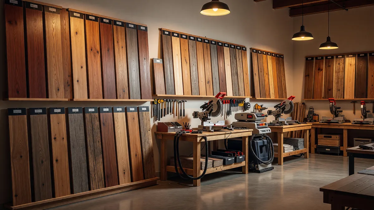 Established Wood Flooring Business w/optional real estate