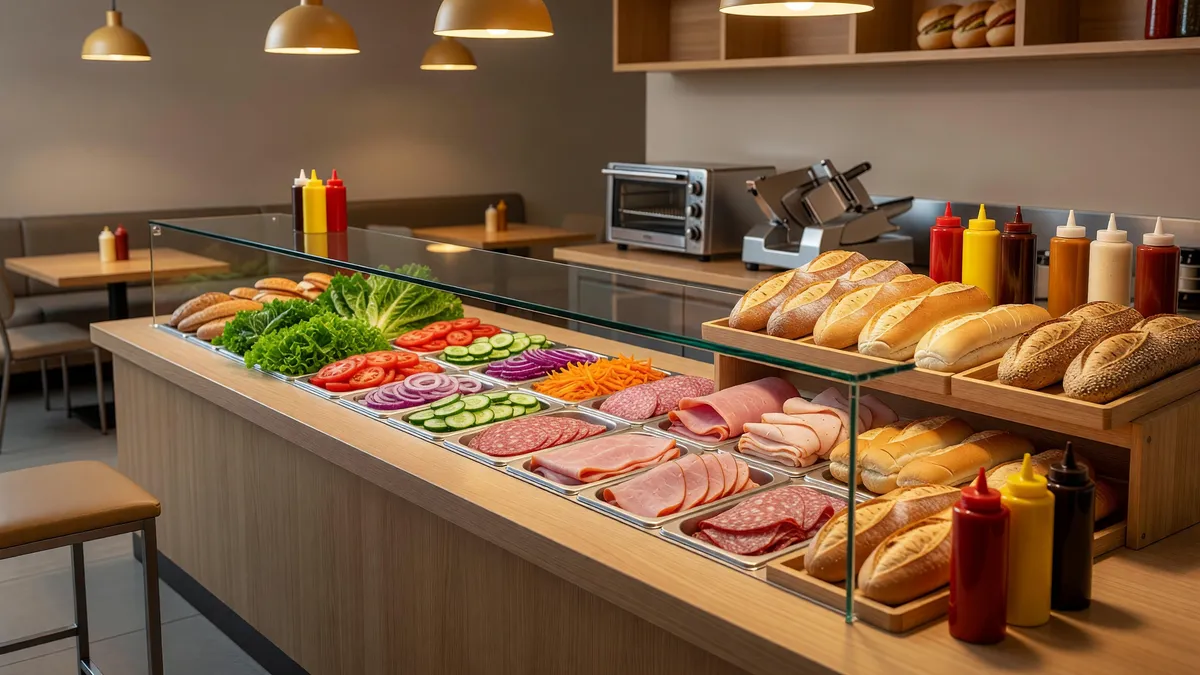 Popular Franchised Sub Shop
