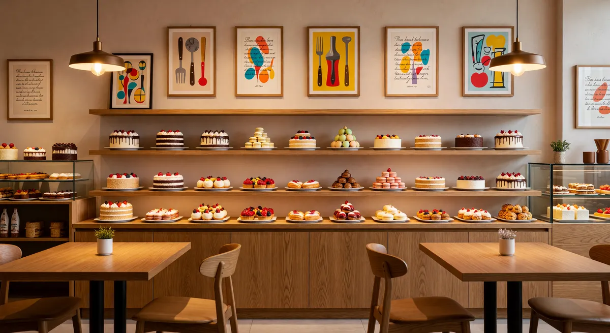 Iconic Bakery and Dessert Café in Raleigh Market