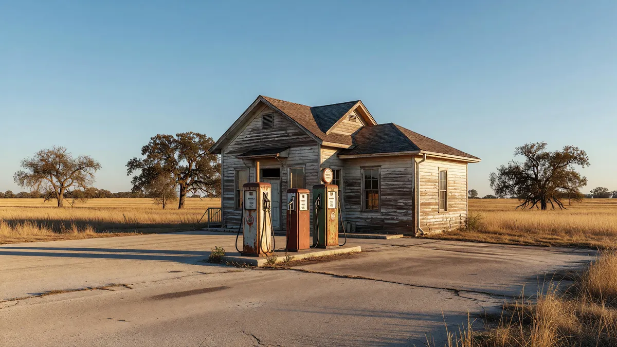 Hickory Flat Dry Gas Station Business with Property