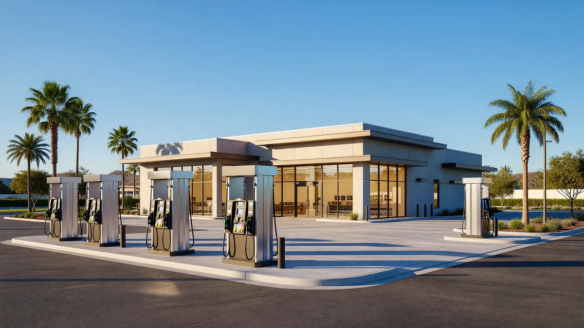 Gas Station with Grocery Business