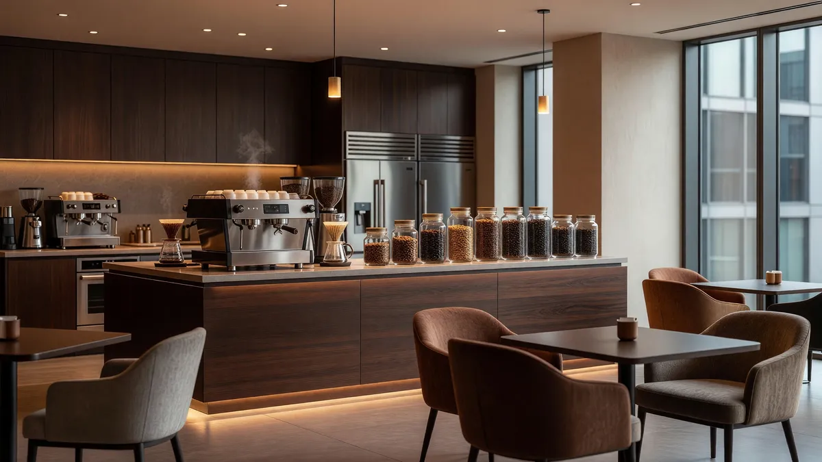 Coffee Outlet with Catering Potential in Prime Location
