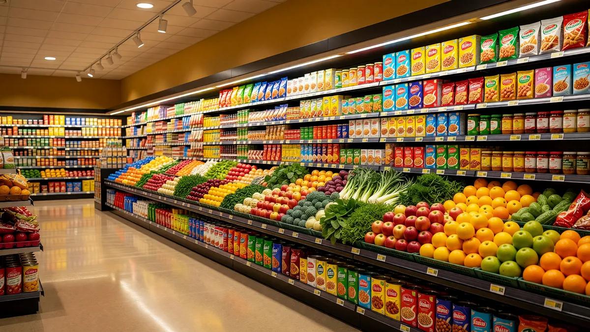 SG 11773 Florida Orlando Kissimmee Supermarket