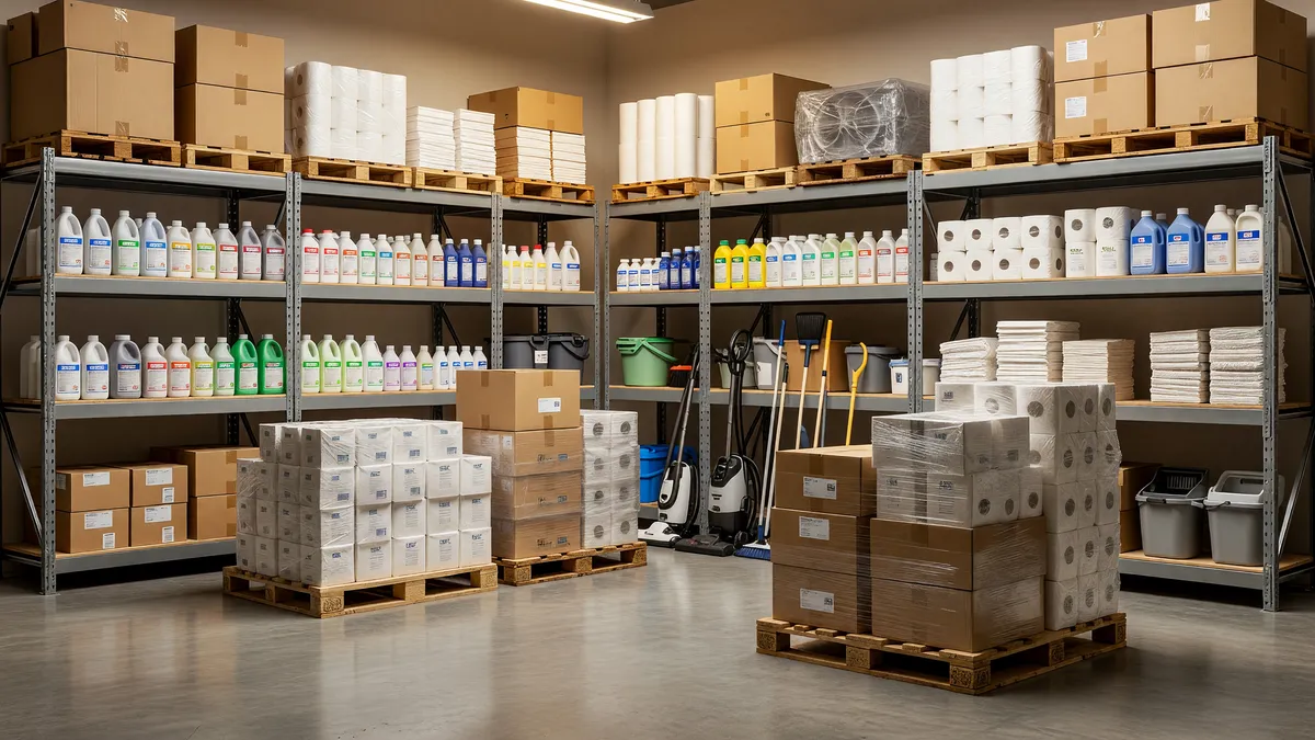 Established Janitorial Supplier with Loyal Customers