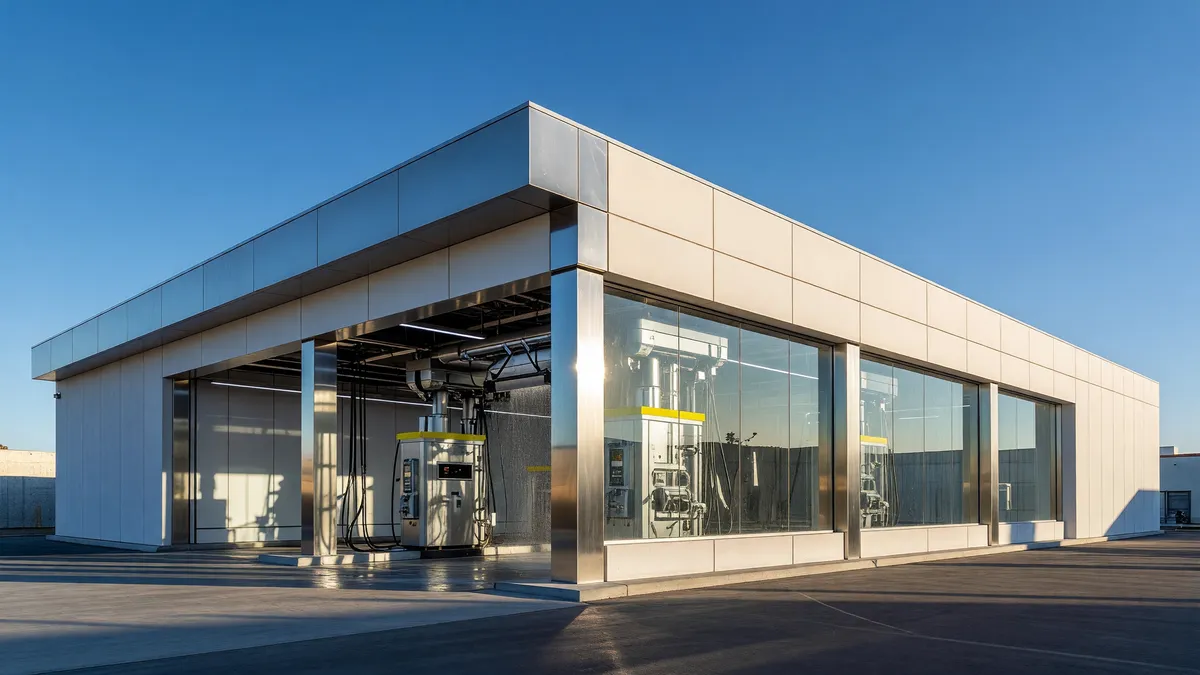 State-of-the-Art Express Car Wash with Real Estate for Sale