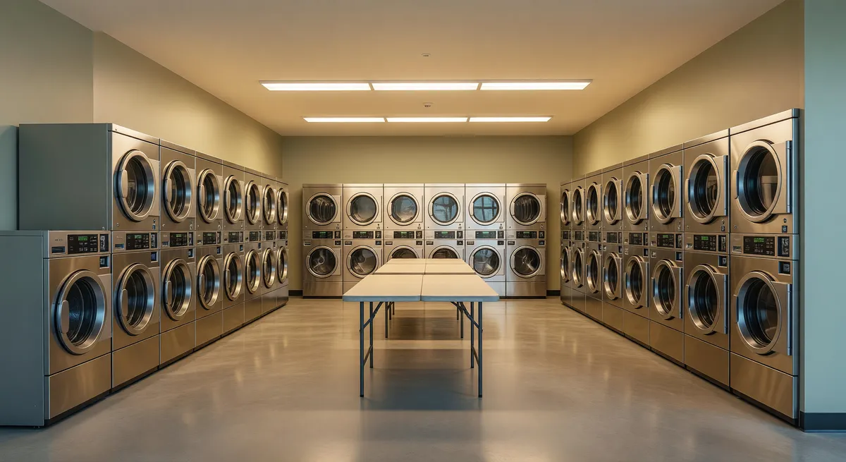 Profitable Laundromat Business with 47 Machines for Sale at $150,000