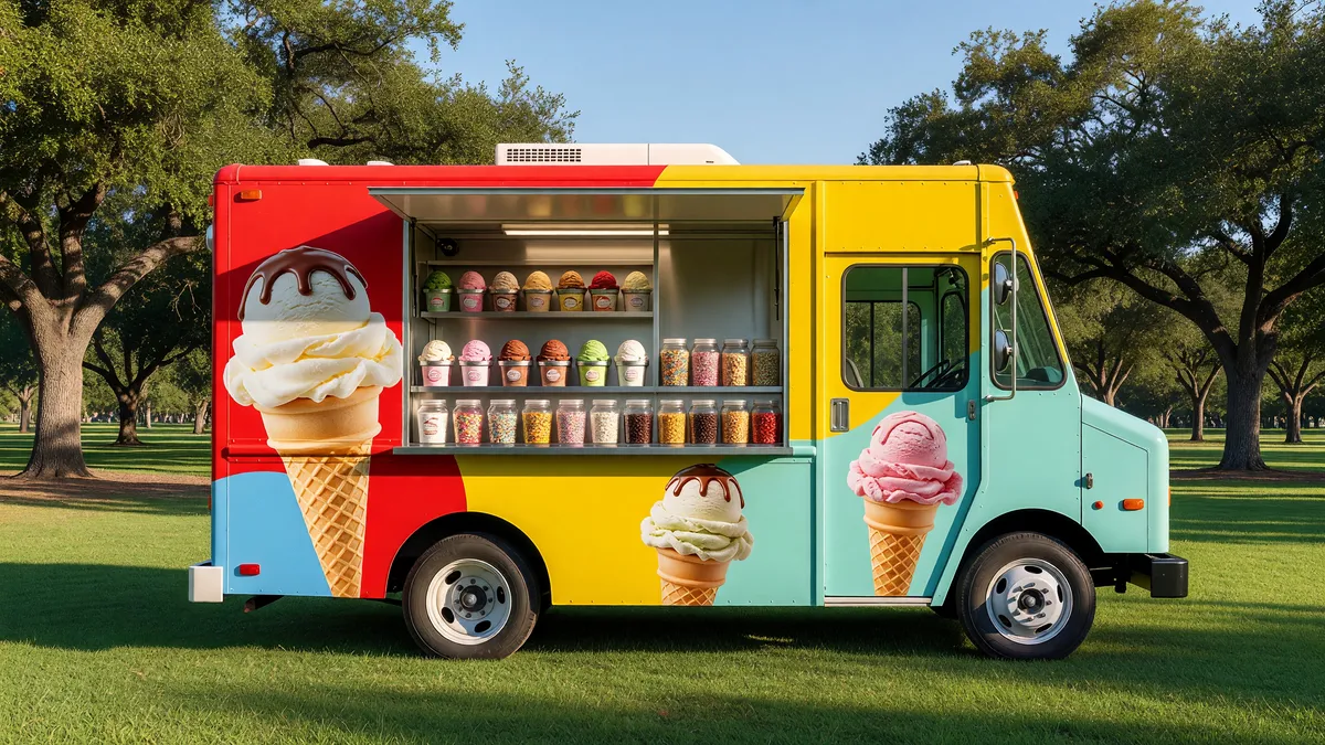 Established Ice Cream Truck Franchise