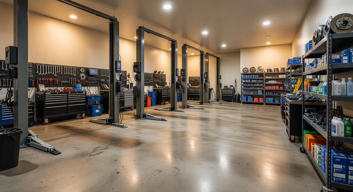 Auto Mechanic and Smog Shop with Long Lease in Busy San Diego Area