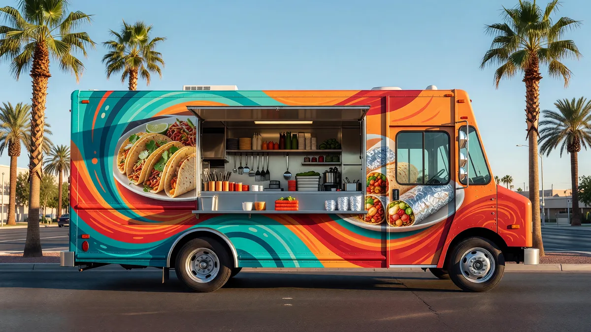 Profitable Asian-Mexican Fusion Food Truck for Sale