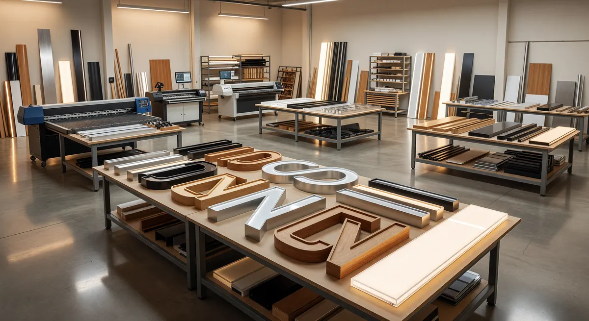 High-End Sign Manufacturer with Real Estate Package