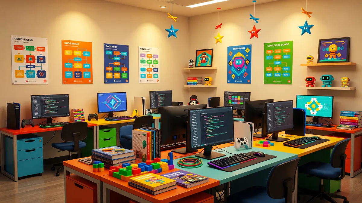 #1 STEM Education Franchise–Established Code Ninjas Coding Center