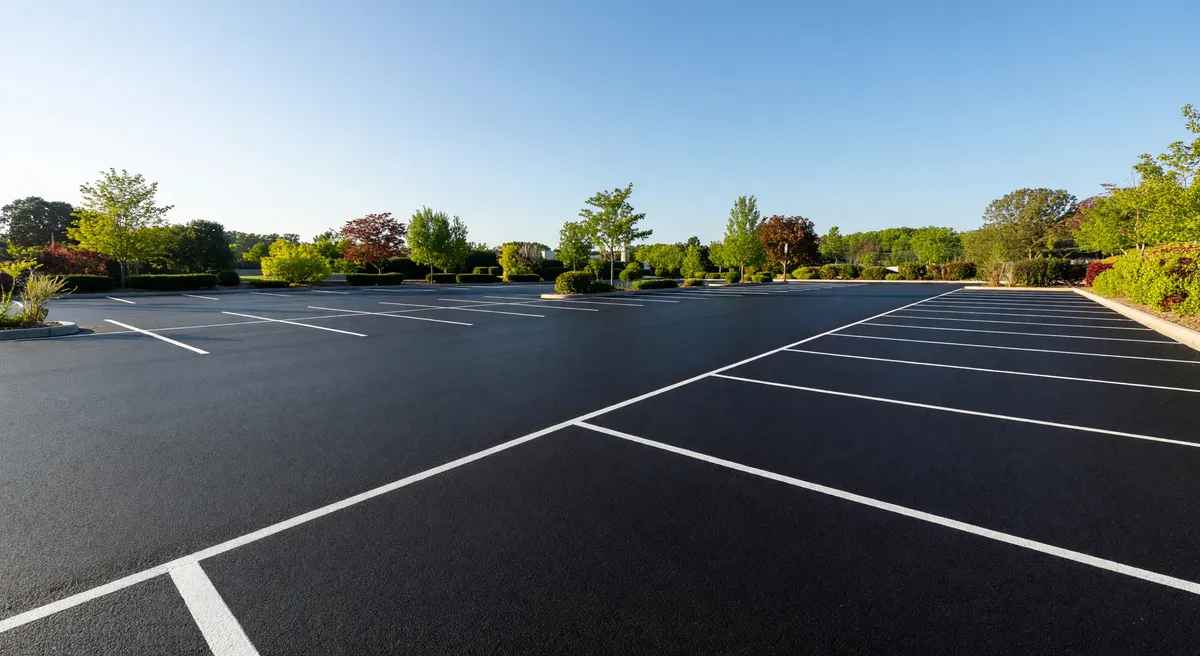 Parking Lot Maintenance Business with Asphalt Sealcoating Services in Worcester, MA