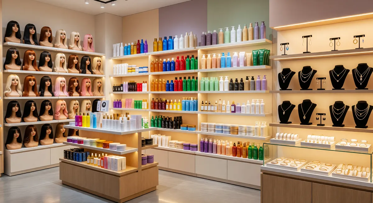 Newly Established Beauty Supply Store in Busy Retail Strip Center for Sale in Northwest Fort Worth