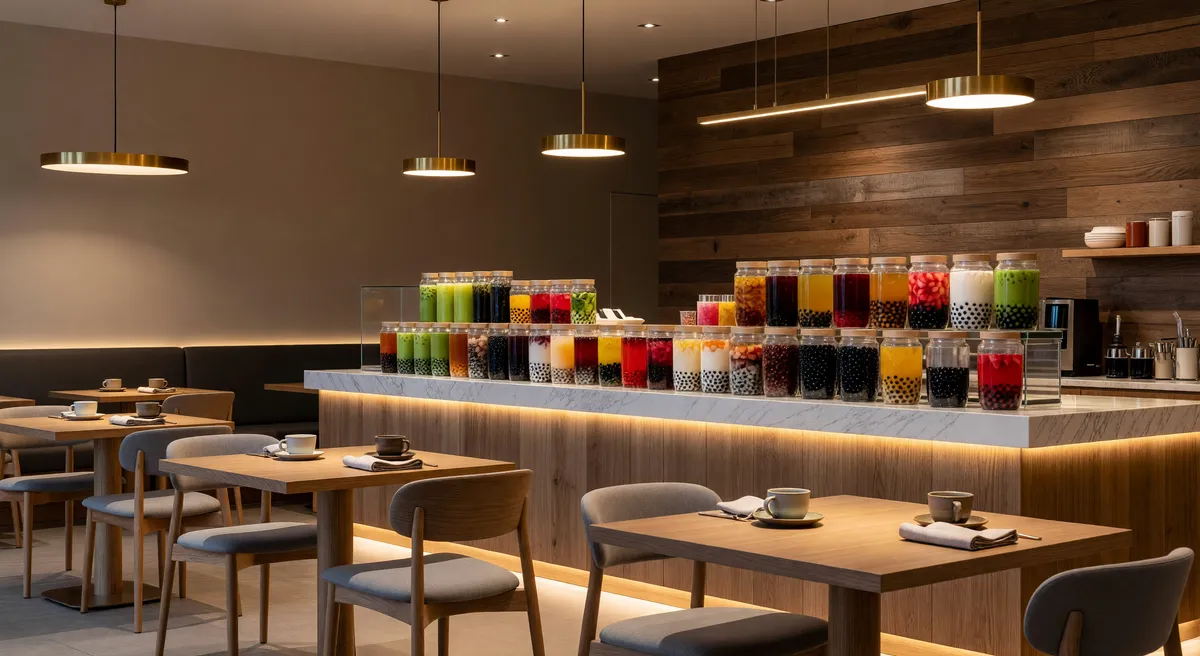 Absentee Turnkey Boba Tea Cafe on Main Street