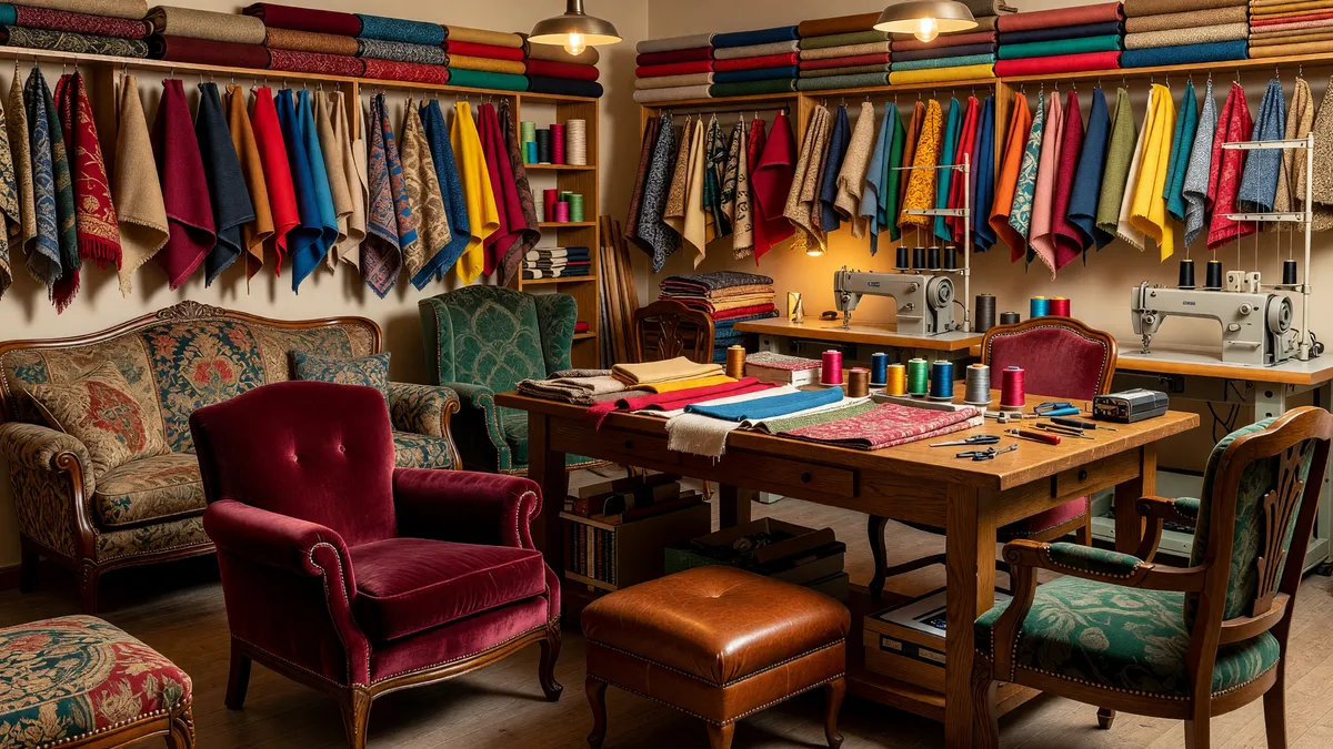 Great Upholstery Business with Constant cash flow!