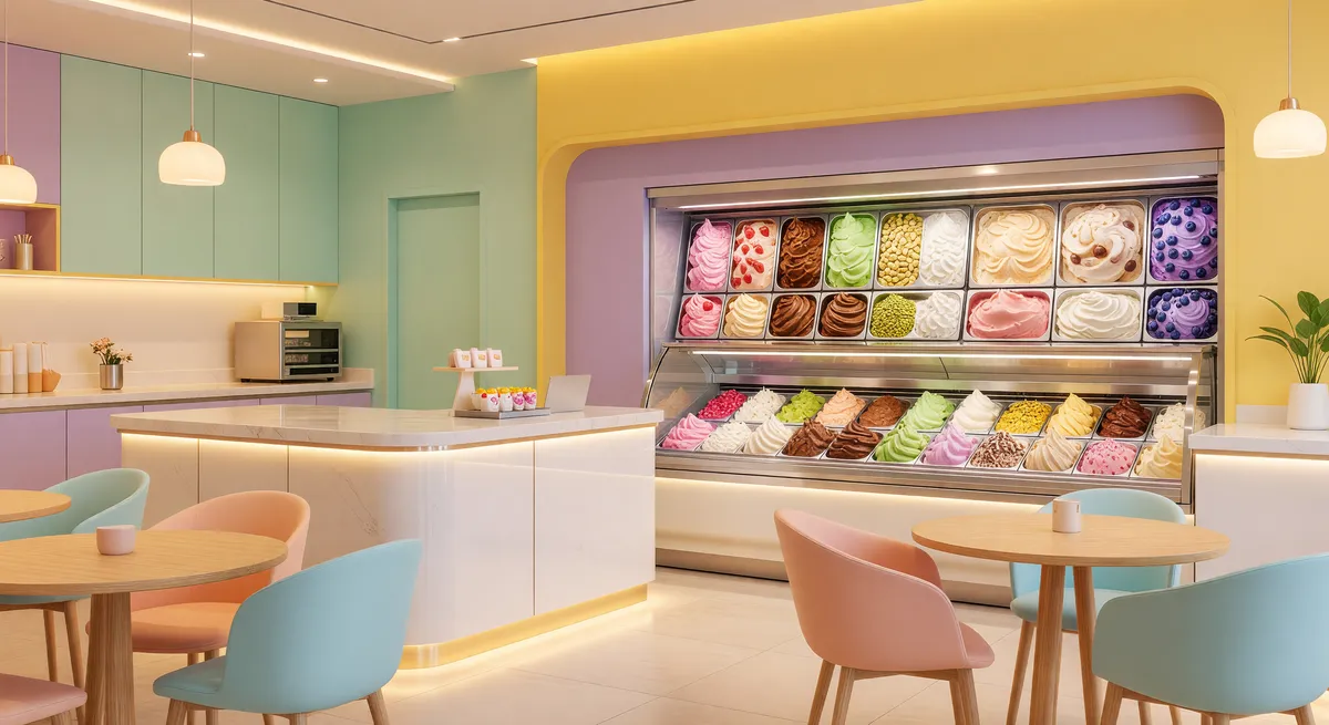 Updated Baskin Robbins Franchise in South Orange County