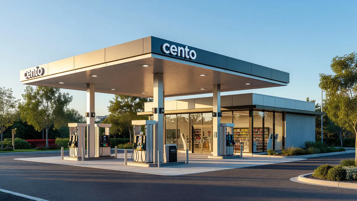 SG 11858 Ohio Cleveland Ashtabula Branded Gas Station Convenience Store