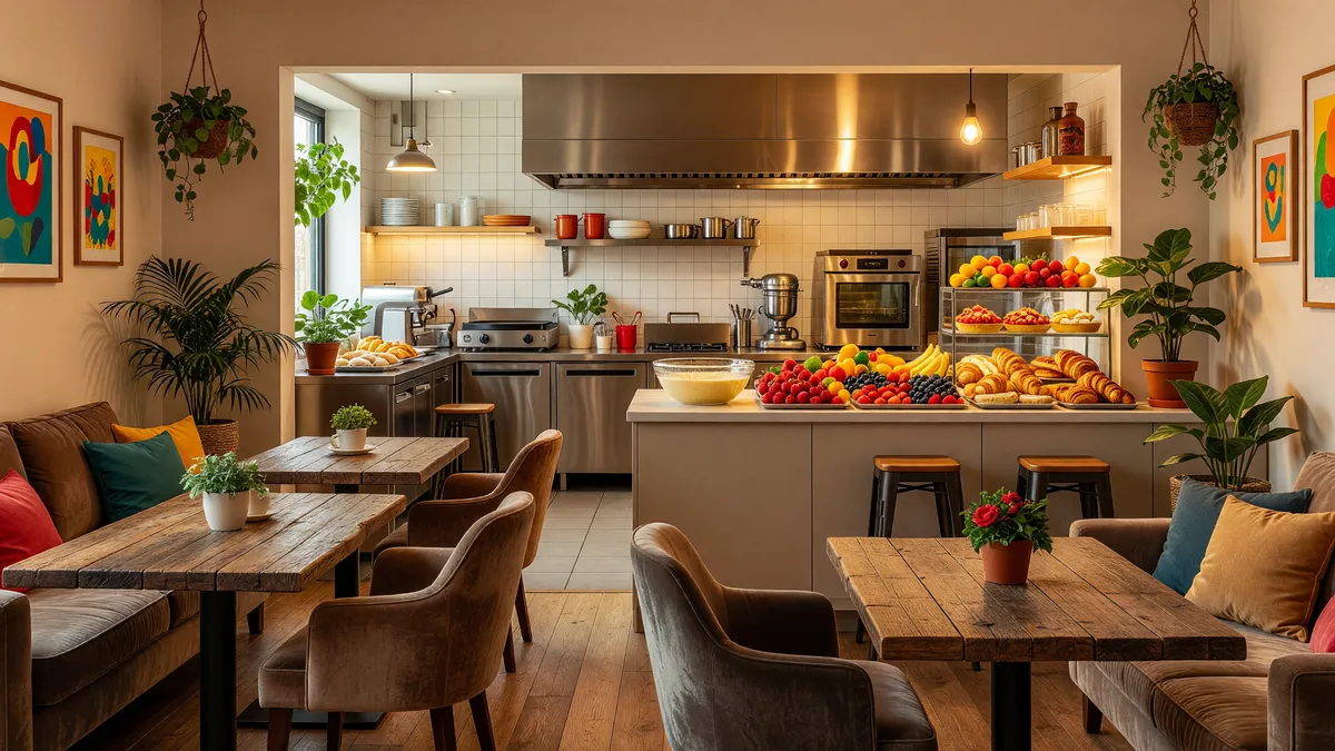 Charming Crepe Cafe with Low Rent and Flexible Hours