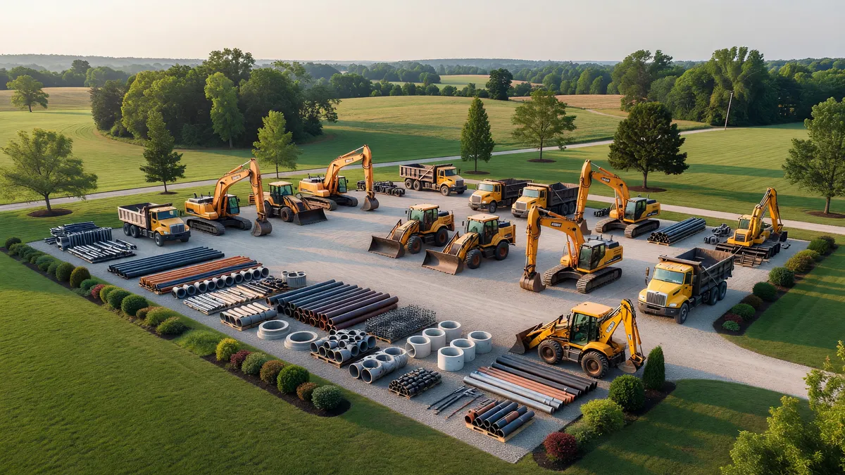 Established Water & Sewer Contractor with $2.2M Equipment Fleet Available in Missouri