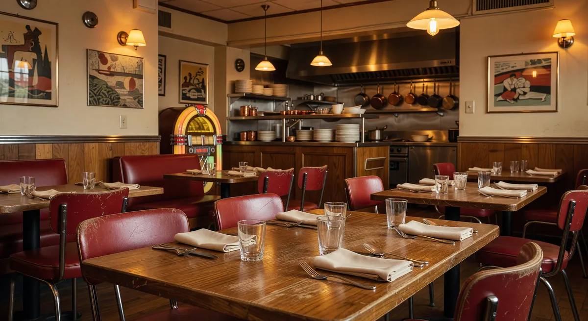 Nostalgic Neighborhood Restaurant with Full-Service Kitchen