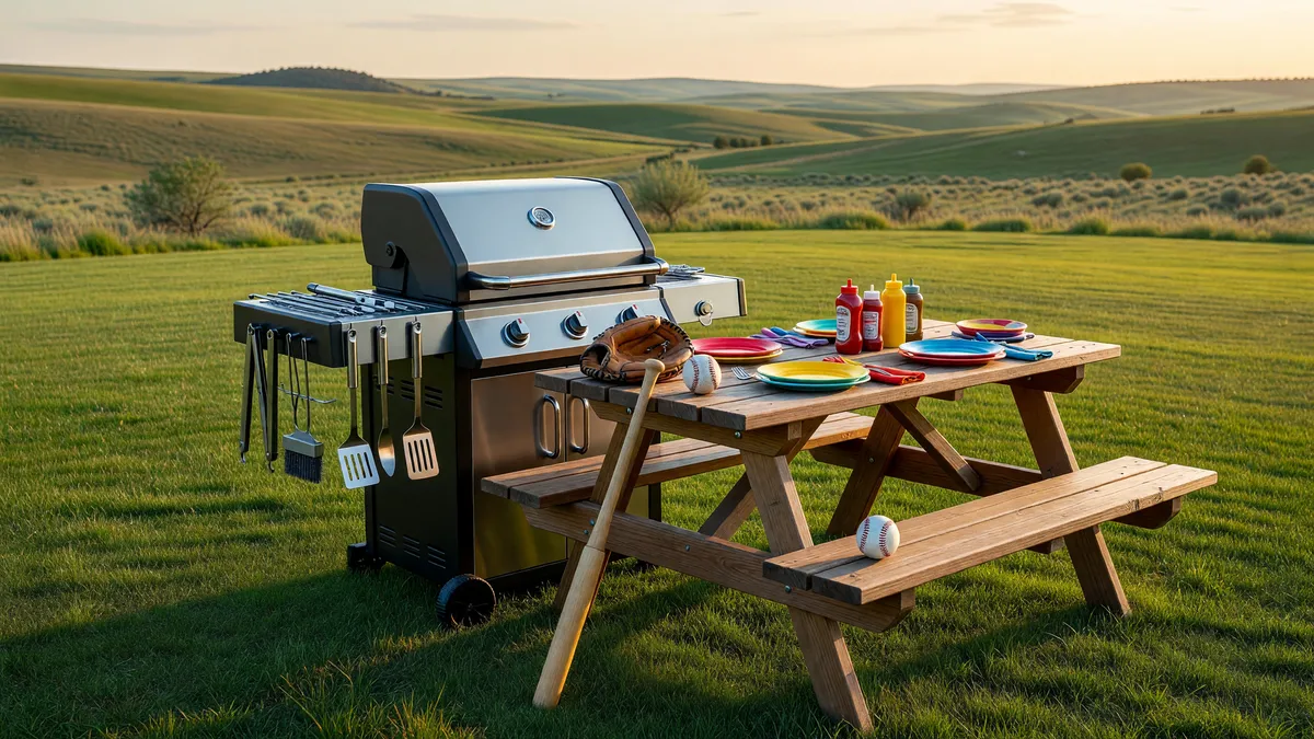 Dual Passion Brand for Sports and Grilling