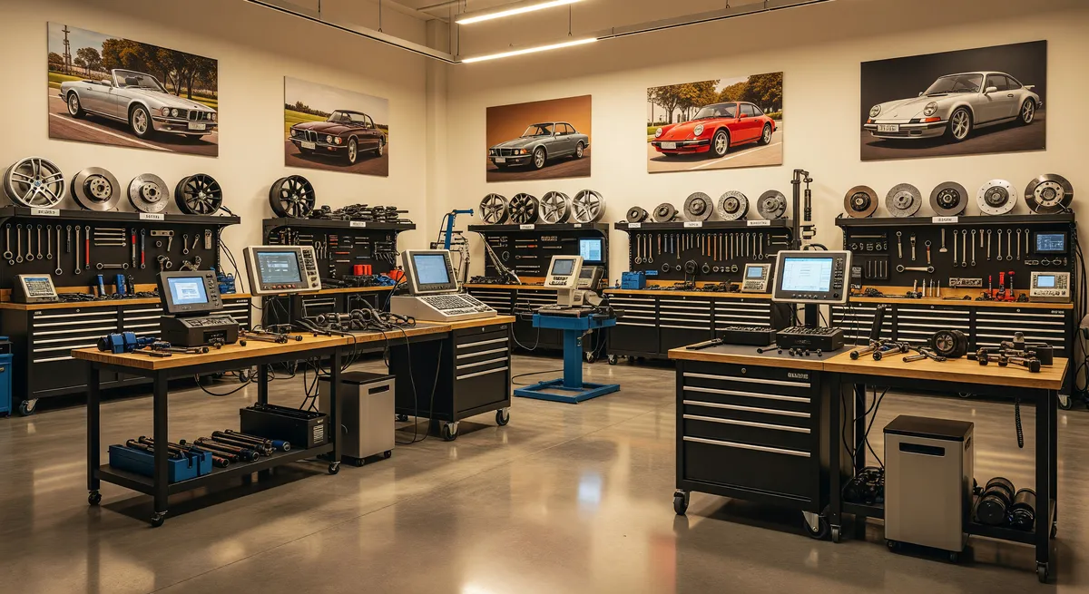 European Auto Repair Shop Specializing in BMW, Mercedes & Porsche