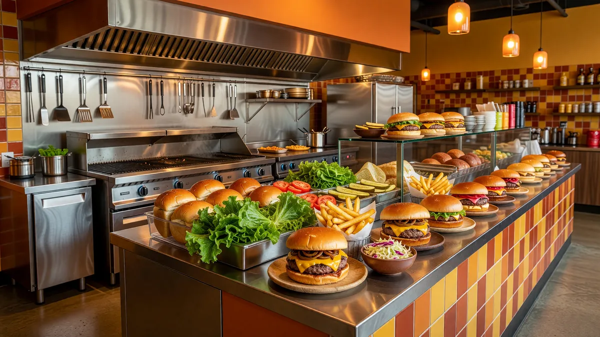 ZBB2391 Established and profitable Burger Place in Colton