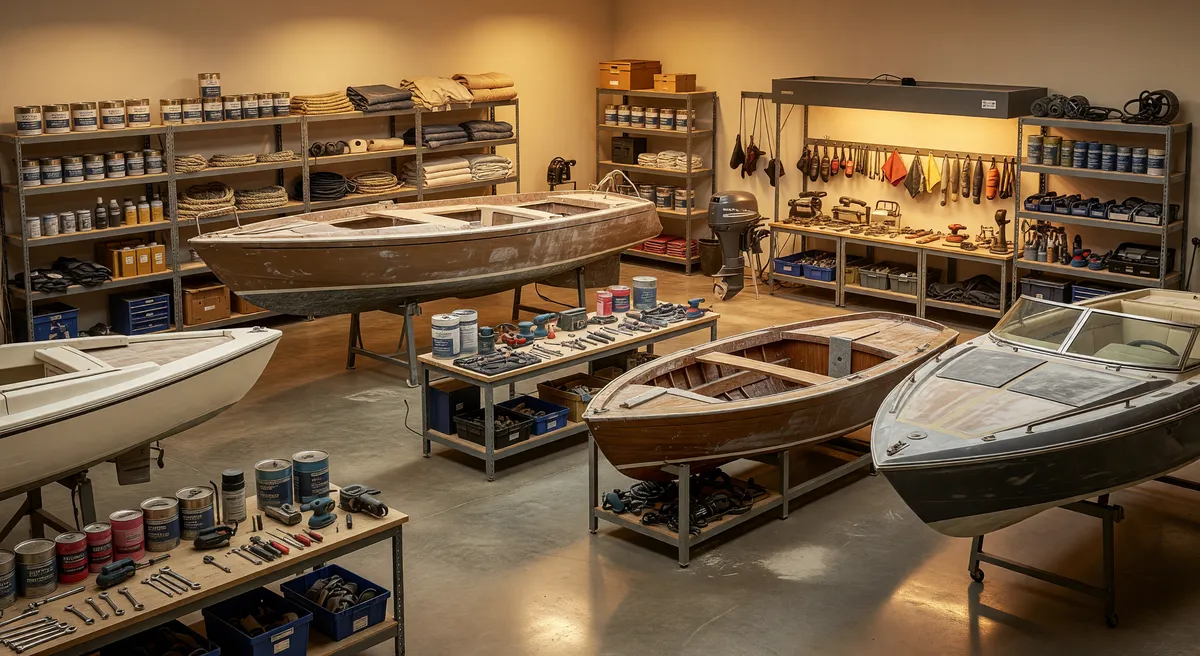 Boat Repair, Refinishing & Storage Business in Carson City