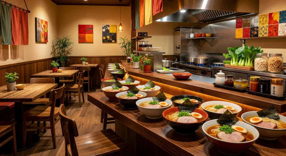 Established Ramen Franchise Restaurant in Prominent Shopping Mall