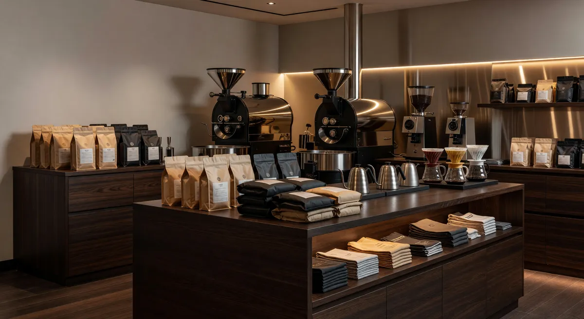 Specialty Coffee Brand with Catering & Roasting Services