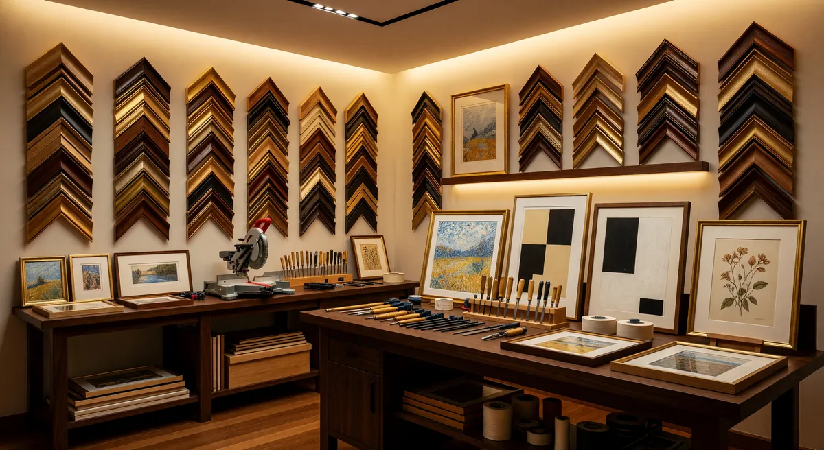 Established Custom Framing Shop with Growth Potential