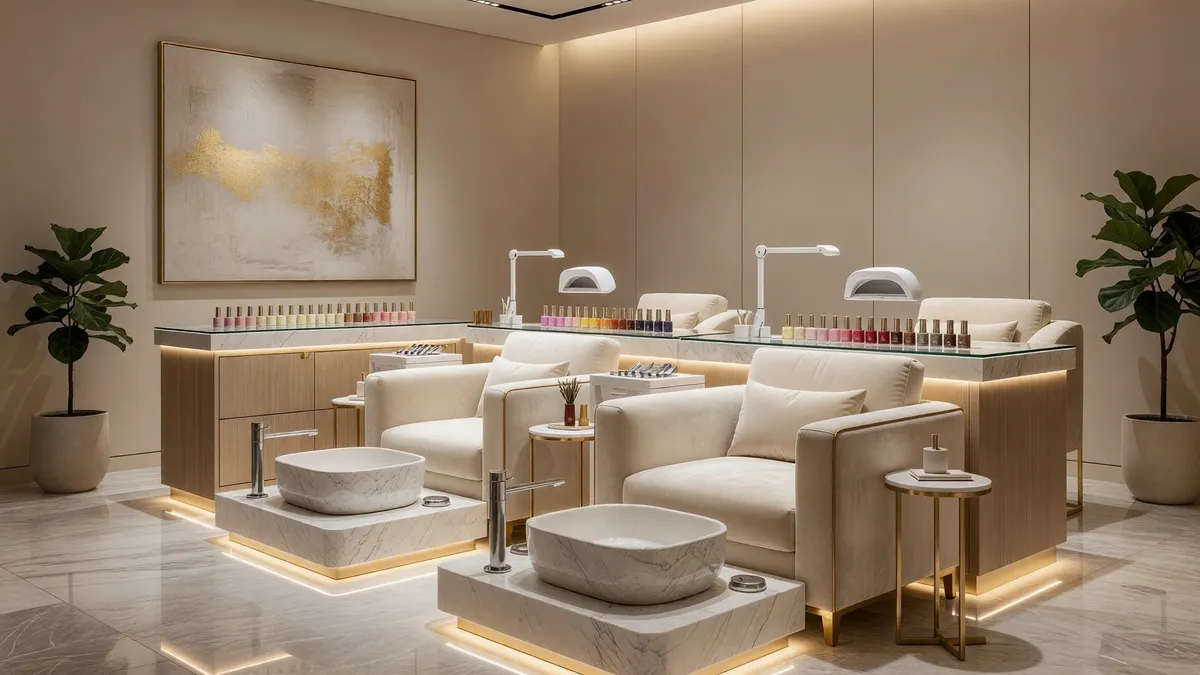 Established Luxury Nail Salon in North Miami