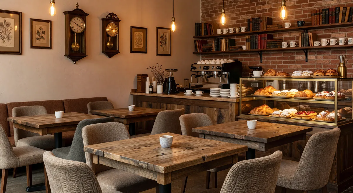 Boutique Downtown Cafe with Event Revenue Potential