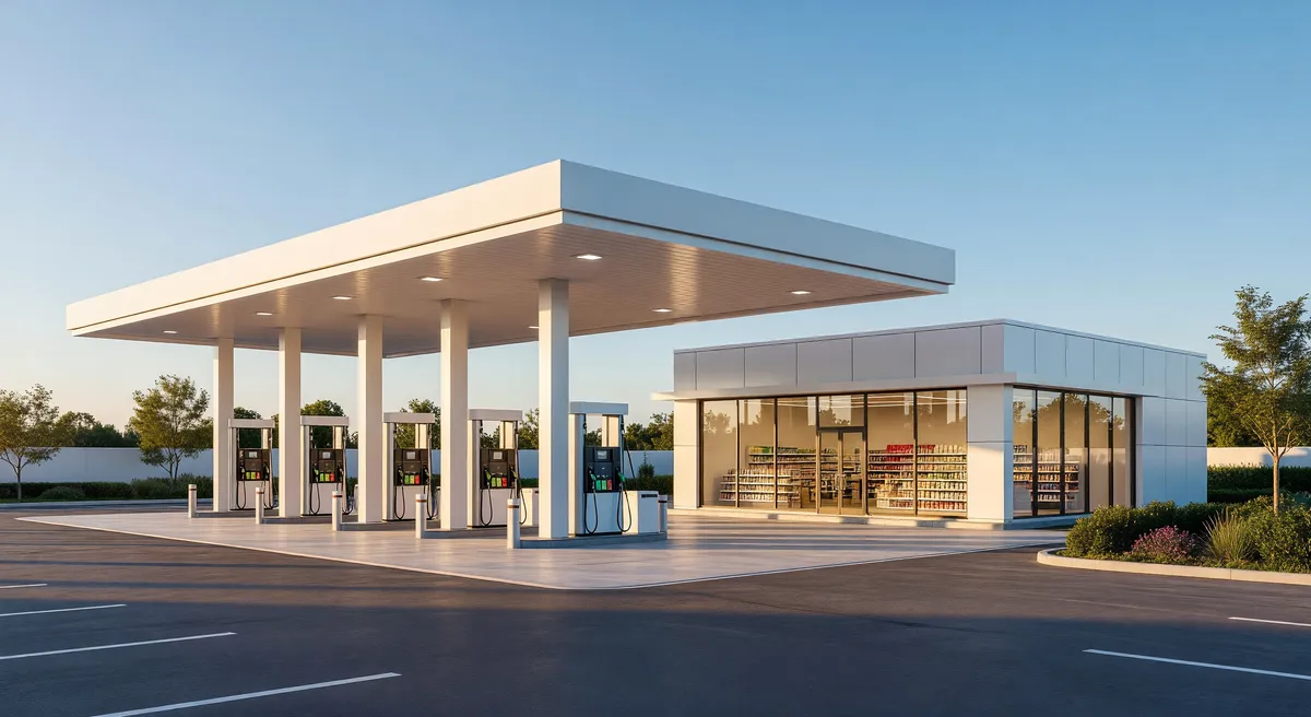 Gas Station, Convenience Store, and Repair Shop Business for Sale