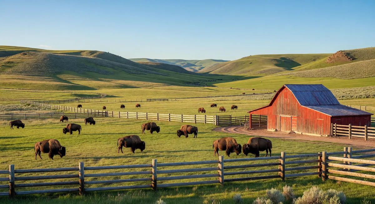 Experience Farm-Fresh Bison at Working Ranch