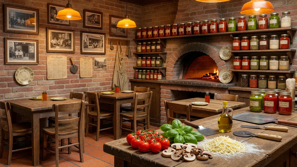 Multi-Generational Pizzeria with Family Legacy #1099