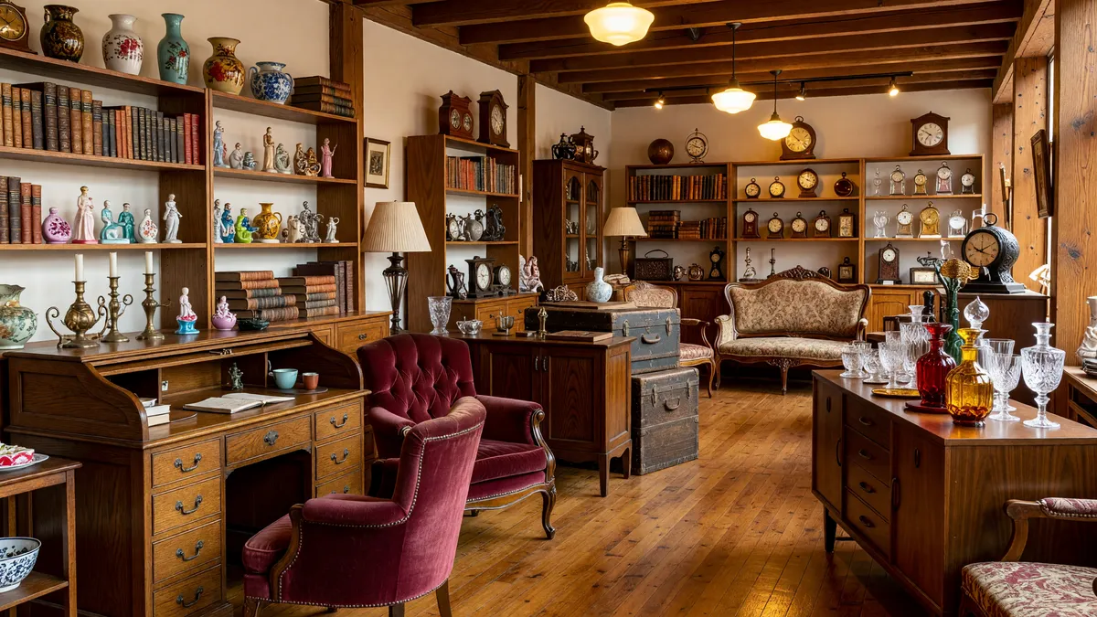 Prime Commercial Opportunity: Antique Mall & Real Estate for sale