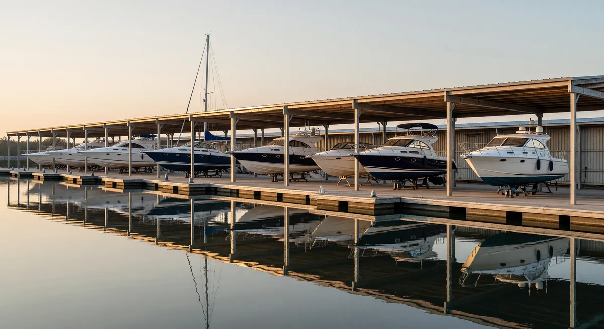Convenient Boat Storage, Dock, and Lift Services in 58628