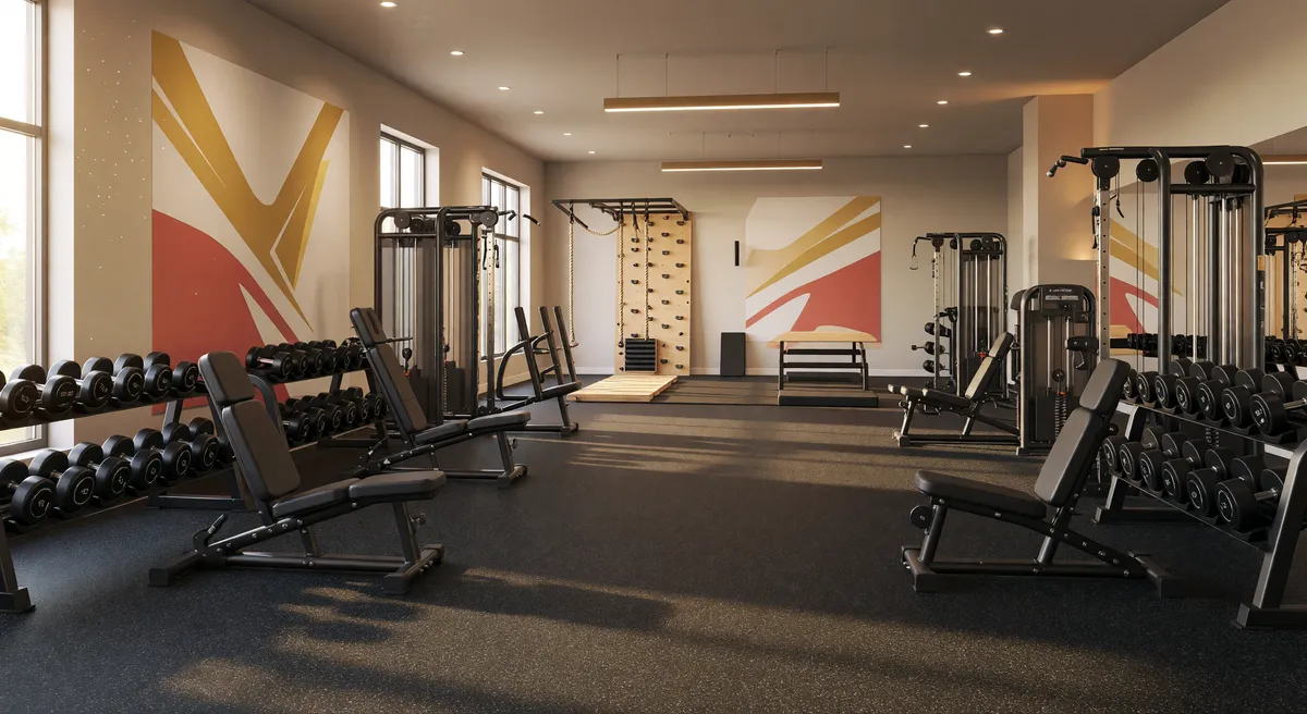 Community-Focused Fitness Center with Unique Training Programs