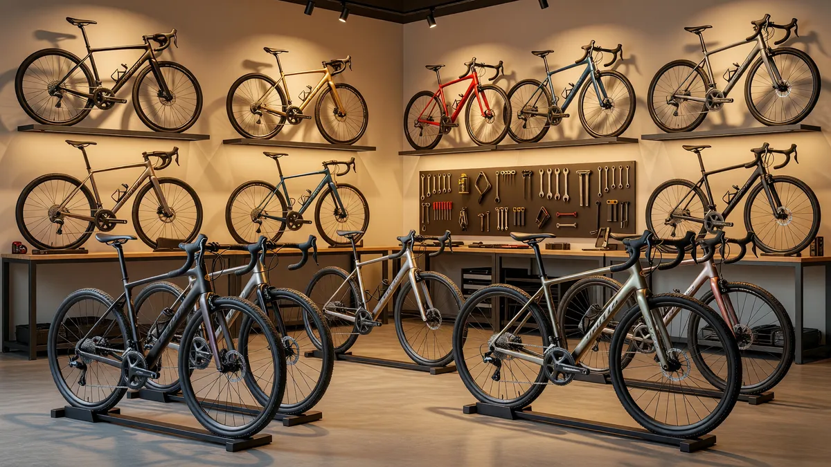 We sell the top USA-held bicycle brands and service almost all bicycle