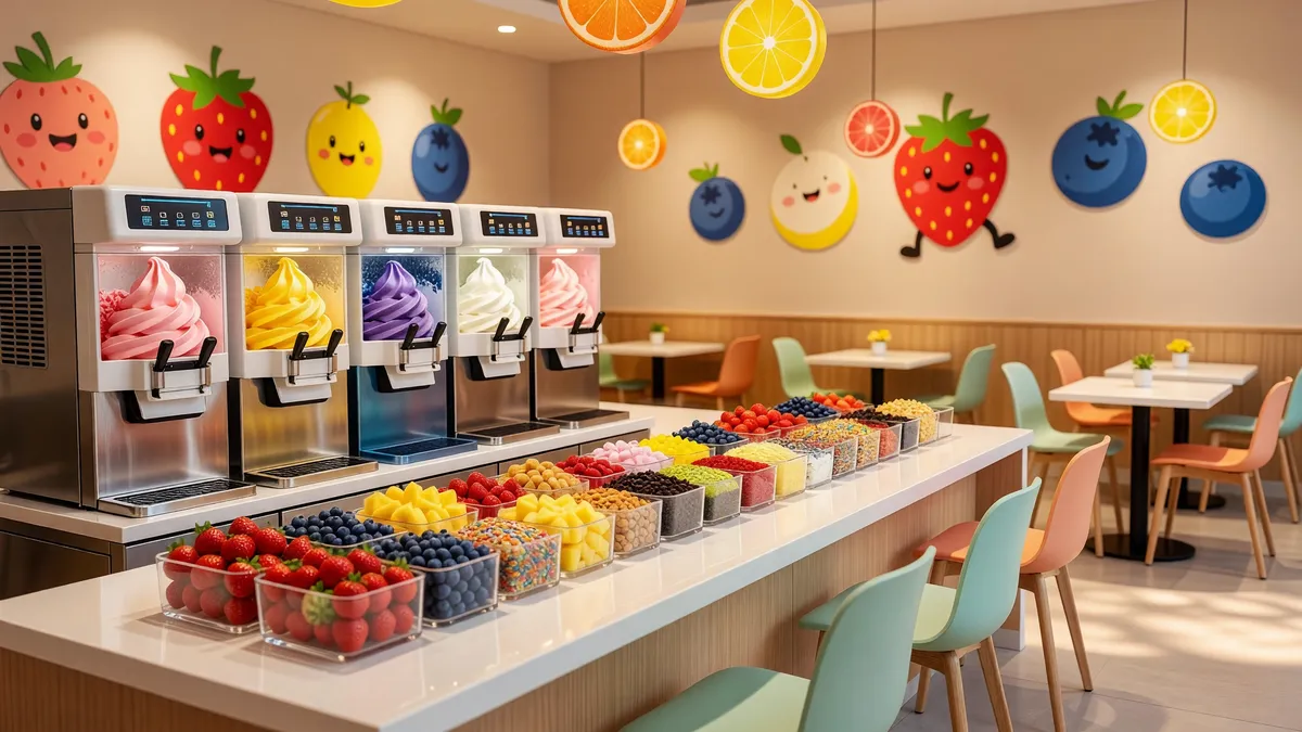 Established Tutti Frutti Yogurt Shop with Strong Performance
