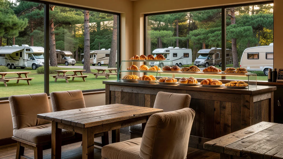 Café and RV Village in SE Oklahoma Pines