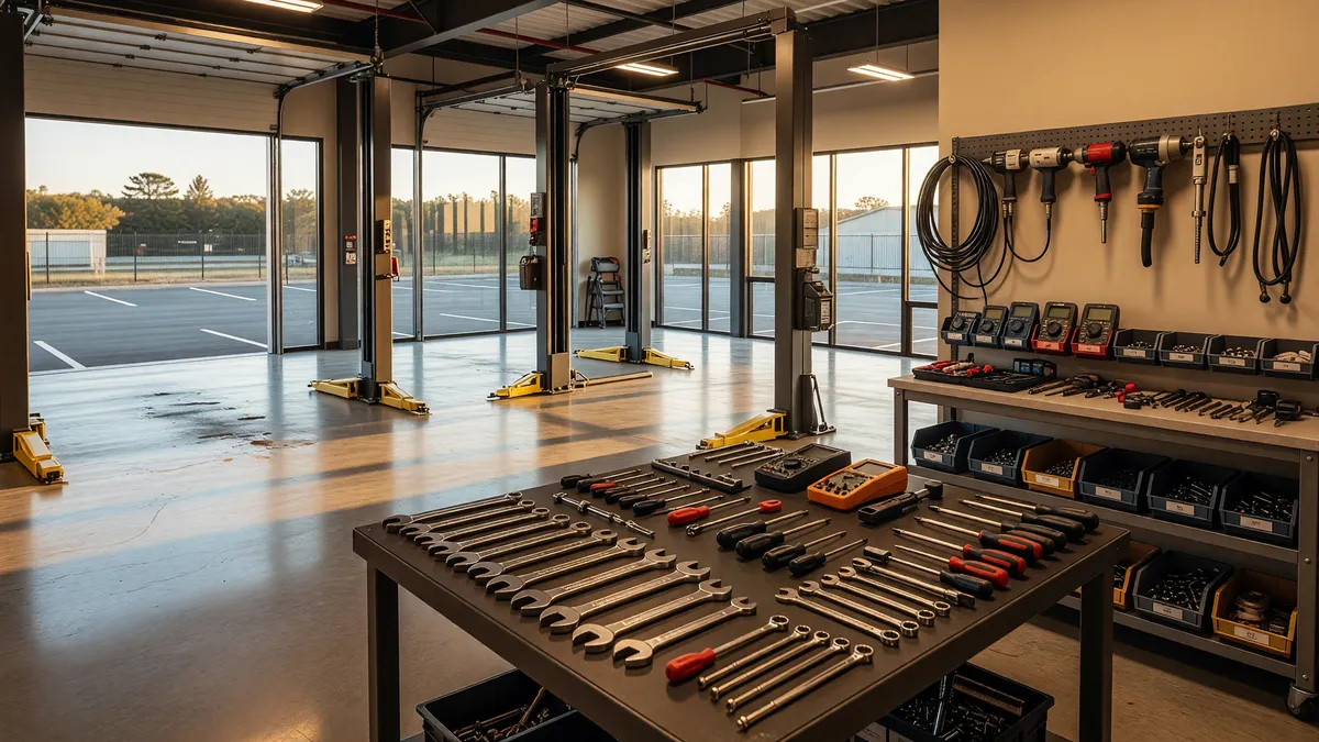Prime Location Turnkey Automotive Service Facility