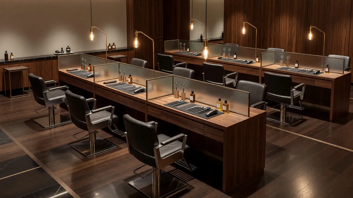 Premier Men's Grooming Salon Business