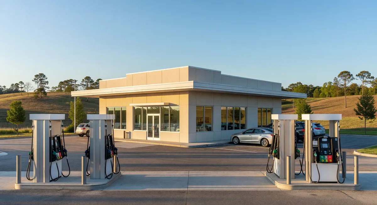 Gas Station with Property in Roberta, GA only 40 min from Macon, GA!