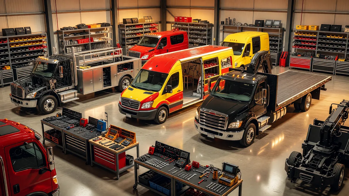 Specialized Commercial Truck Upfitting & Fleet Services