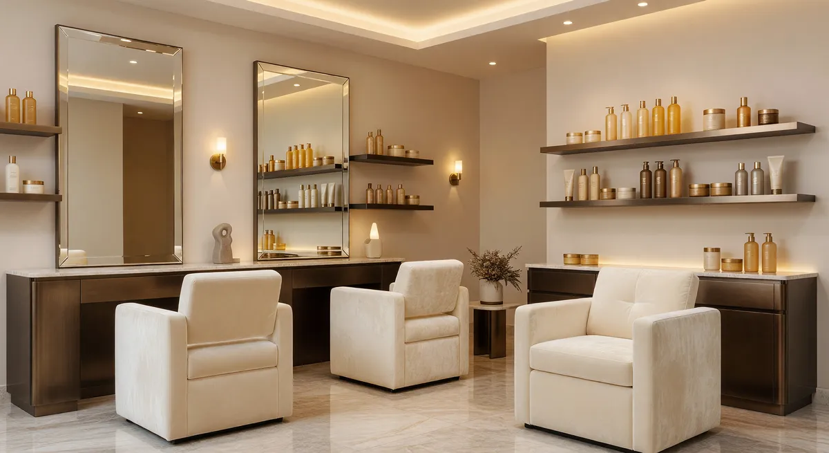 Upscale Salon w/ Premier Location