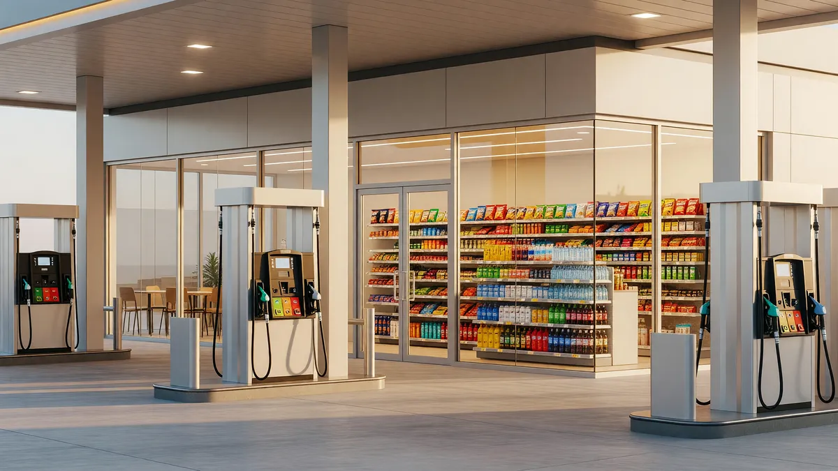 Convenience Store and Gas Station