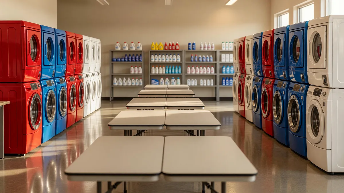 Coin Laundry Business in High-Traffic Area